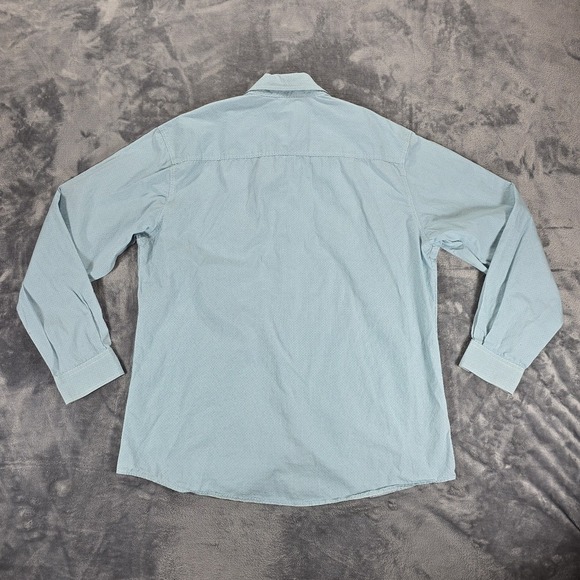 Cinch Modern Fit Button Shirt Men XL Turqouise Geometeric Western Cowboy  Casual - Picture 11 of 11